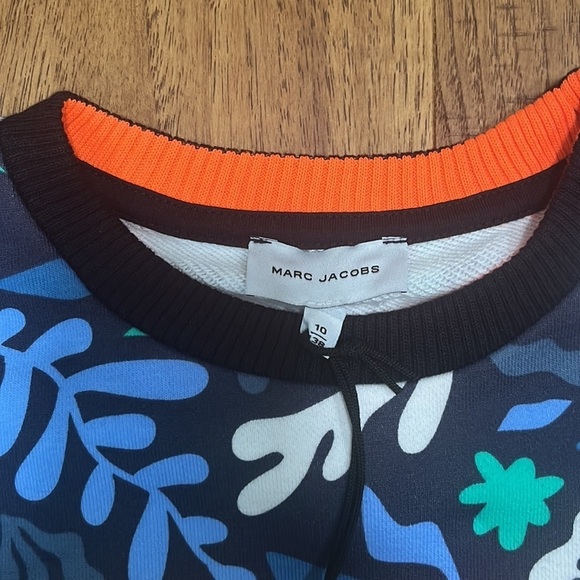 NWT Marc Jacobs Boys Printed Sweatshirt and Shorts Set Size 10A - Picture 4 of 9